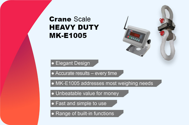 JUAL TIMBANGAN CRANE SCALE MK-E1005
