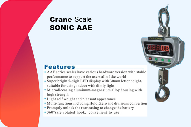 JUAL TIMBANGAN CRANCE SCALE SONIC AAE